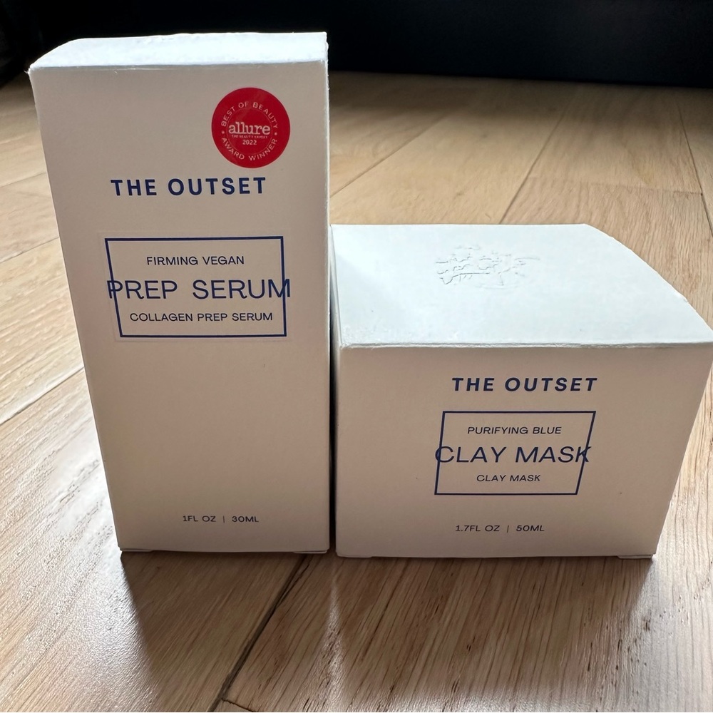 The Outset Prep Serum and The Outset Clay Mask ($92 value; NEW)